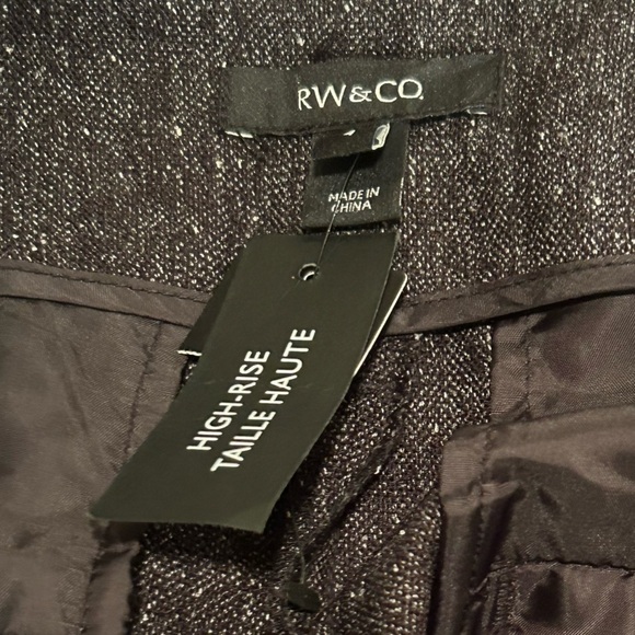 NWT - RW & CO. Ladies’ High Rise Dress Pants - Size 4 - Picture 6 of 6